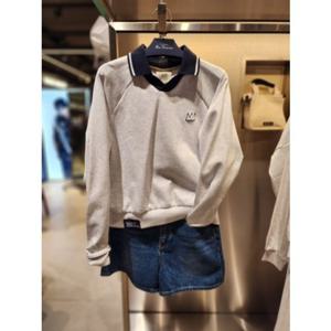 클라이드 엔 FPATS681F 여성용 바스키아 카라 양면티셔츠