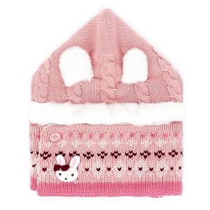 모자목도리세트 로라앨리 보니타 후드워머 간편방한목도리 MA1049