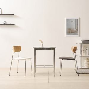 프리힐 카페 매장 실버 테이블 2인 4인 식탁 업소용 사각 600