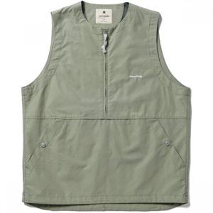 스노우피크 라이트 마운틴 크로스 베스트 남성용 베스트 베이지 M 사이즈 JK-25SU10703025