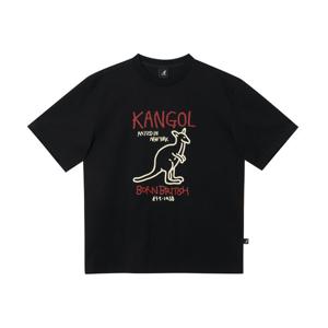 캉골 드로잉 티셔츠 2772 블랙 KRECST27720BK