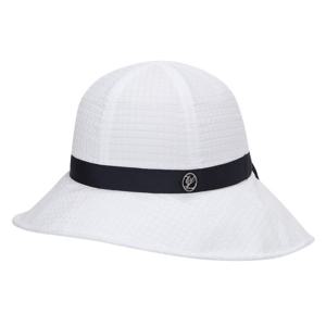 [링스본사] 리본 언밸런스 챙 버킷햇 L21E2CP154_WH