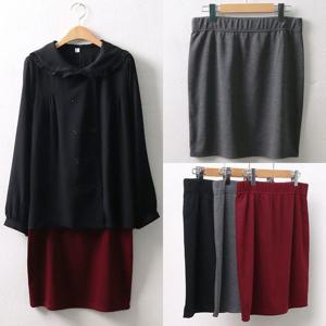 빅사이즈 WW 데일리모던H스커트 4819H212 오버핏