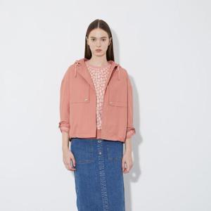 올리비아로렌 MG01 솔리드 후드 점퍼 VVCCL4S2371