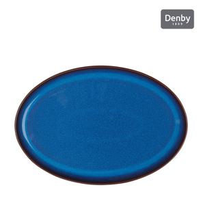 [덴비] 임페리얼 블루 미디움 오벌 트레이_sw