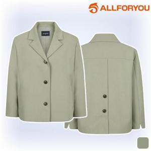 올포유 테일러드자켓 봄자켓 간절기 카라 포켓 여성
