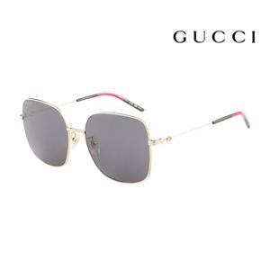 (국내당일발송) 구찌 명품 선글라스 GG1195SK 003 스퀘어 메탈 남자 여자