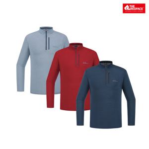 [레드페이스 본사] 멜란케이시짚티셔츠REWMTSSBE011