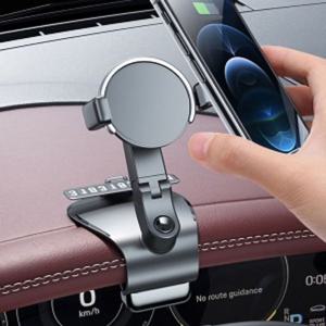 주차연락처 1200도 회전 주차알림 계기판 거치대