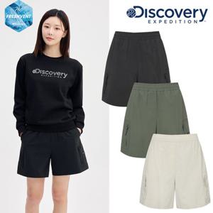 디스커버리 (DWTB9B053) 2025 S S 프레시벤트 여성 폴튼 트레이닝 카고 쇼츠 반바지