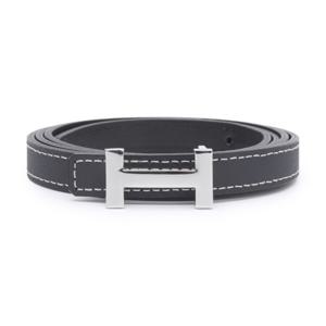 로렐 여성 소가죽 슬림 H버클 벨트 SHOBE2502WLAUF1