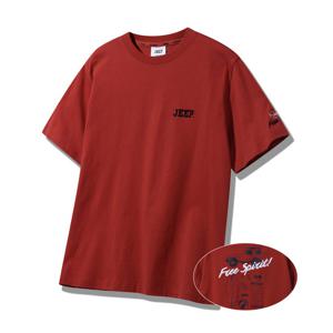 [지프] 남여공용) 랭글러 그래픽 반팔 티셔츠 JQ2TSU103