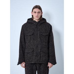 엔지니어드가먼츠 텍스처 패브릭 후드 릴렉스 재킷 23F1D068 BG