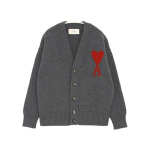 아미 25SS 빅하트 로고 공용 가디건 BFUKC006 018 084