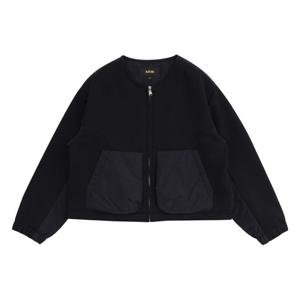 [블루테일]네오플렌 패딩믹스 집업 점퍼AYG4JP02BK