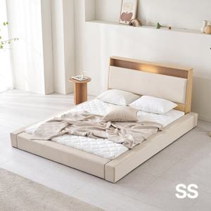 아씨방가구 릴렉스업 저상형 LED 수납 슈퍼싱글 침대 SS