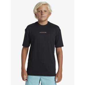 [퀵실버]퀵실버 주니어 블랙 서프 반팔 래쉬가드 (KE21BR049XKK)