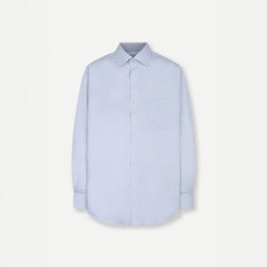 [예작(셔츠)]레귤러핏 뱀부스판 솔리드 셔츠 화이트 (YJESUR501)