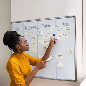 문교 자석 화이트보드 중형 1200_900 스틸보드판 보드판 보드 자석 자석식 자석부착 칠판 판 게시판 벽걸이