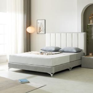 피오나 패브릭 호텔 침대 생활방수 평상형 프레임 퀸 킹 Q/K 겸용