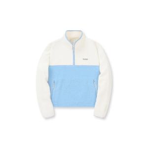 디스커버리후드집업 AQS DWSS41044-LDS 여성 경량 플리스 아노락