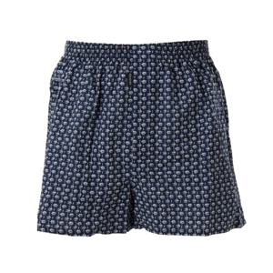 [비너스]네이비 가볍고 부드러운 면레이온 야자수나염 남성 트렁크 VMP1946D