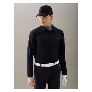 [빈폴골프][빈폴골프] 남성 컬러배색 티셔츠 블랙 (BJ4X41B075)