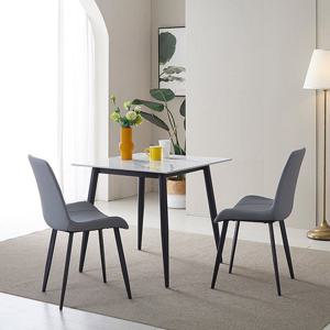 관리가 편한 세라믹 2인용식탁+의자2개 WB618