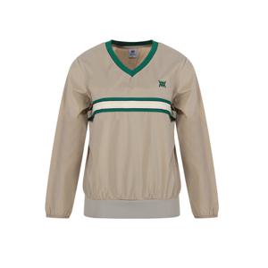 골피아 여성 국산 배색 브이넥 골프셔츠 ATS5MI5236