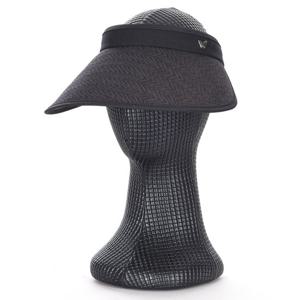 샵앤) 국산 여성 햇빛가림 오픈형 빗살 썬캡 모자 KM-WH-0831-블랙