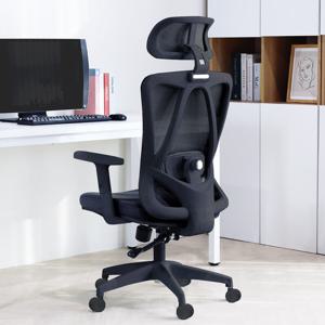 에어쉴드 오르빗 메쉬 체어 블랙 컴퓨터 게이밍 사무용 책상 의자