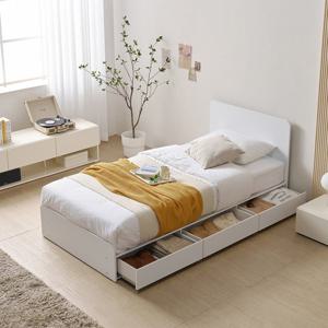 에이든 서랍형 슈퍼싱글침대 1인용 수납 원룸 침대 프레임 1100