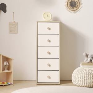 나무뜰 버디 E0등급 아기 유아 5단 서랍장 400 MRF057C (착불)