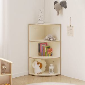 나무뜰 버디 E0등급 아기 유아 라운드 책장 선반장 480 MRF062C (착불)