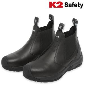 K2 세이프티 K2-118DB 논슬립 첼시부츠 초경량 안전화 현장 안전작업화