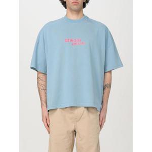 본사이 반팔 티셔츠 SS25TS002001 BLU Gnawed Blue