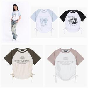 더데이걸 sh06 셔링 레글러 반팔티 TGRA25302