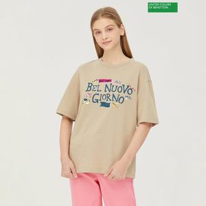 베네통 캔디드 티셔츠 BATS60431