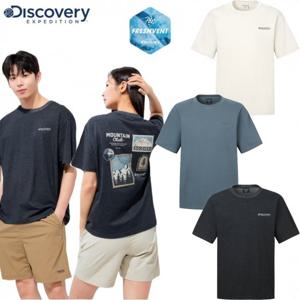 디스커버리  DXRS8F053 프레시벤트 콜라주 반팔티셔츠 (DXRS8F053)