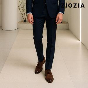 [지오지아] 네이비 트윌조직 사계절 정장팬츠 (ABD5SP1201_DNV)