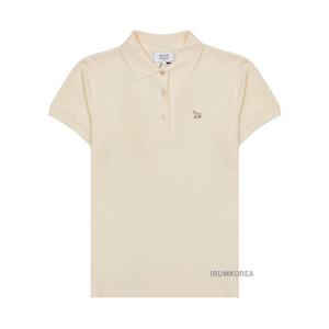 [메종 키츠네] SS25 여성 베이비 폭스패치 티셔츠 MW00202KJ7010 0134