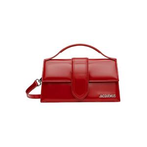 쟈크뮈스 숄더백 레드 레 클래시크 더 라지 밤비노 숄더백 251553F048052