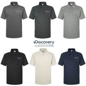 디스커버리 티셔츠 남성 라글란 UV차단 카라티 DMTS6A053 GPRS