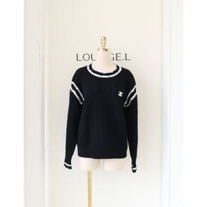 [라운지엘] 샤넬 CC로고 캐시미어 풀오버 니트 P72090