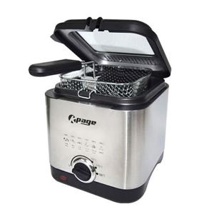 기름튀김기 케이페이지120 미니 1.5L 기름 전기튀김기 스텐 전기