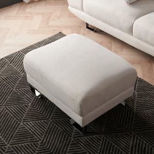 폴로까사 쟈스민 아쿠아텍스 스웨이드 소파 스툴