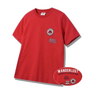 [지프]남여공용) 톤톤 와펜 프린트 반팔 티셔츠 JQ2TSU218