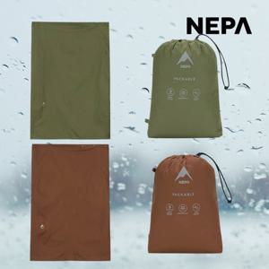 네파 공용 레인 랩 커버 방수 장마철 등산 여행 우의 7LG1861