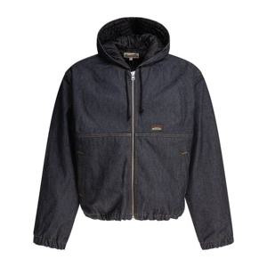 스투시 데님 패브릭 후드 워크 재킷 115835 0876 RAW INDIGO