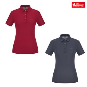 [레드페이스 본사] 여성 아이스어반셔츠칼라하프우먼티셔츠 REWFTSM22351